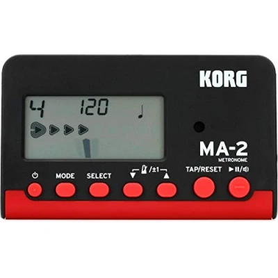 Image de Korg MA 2 LCD Pocket Digital Métronome Black/Red