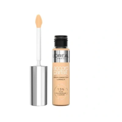 Image de L&#039;Oréal Paris Sérum Correcteur Lumineux Corrige les Cernes &amp; Hydrate Formule à l&#039;Acide Hyaluronique Caféine Accord Parfait Teinte : 5D 11 ml
