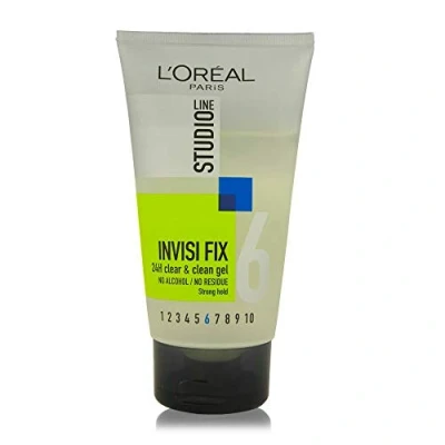 Image de Loreal Studio Line Invisible Fix Gel Strong, 150 ml