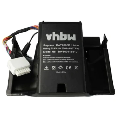Image de vhbw Li ION Batterie 3000mAh (25.6V) pour Tondeuse à Gazon Robot Robomow Premium RC Serie, RC302, RC304, RC304u, RC306, RC308, RC308u, RC312, RC312u