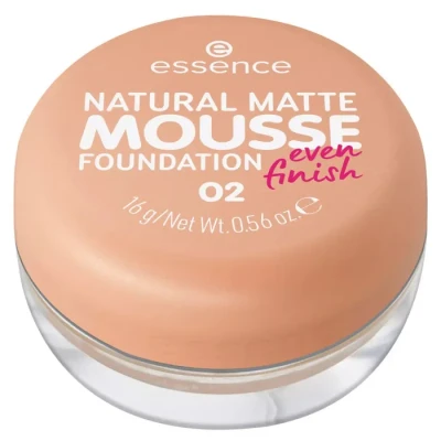 Image de Essence Fond de Teint Mousse Natural Matte 02