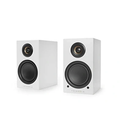 Image de Enceintes connectées Hi Fi Triangle Elara LN01A Blanc Vendues à la paire Neuf