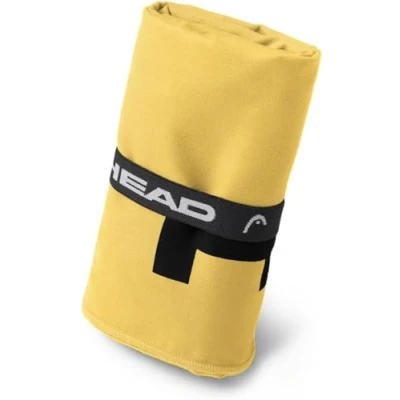 Image de HEAD Active Serviette de Bain Polyvalente avec Elastique, Microfibre Extra Absorbante Légère à Séchage Rapide Idéal comme Sport, Serviettes peu Encombrantes pour Voyage
