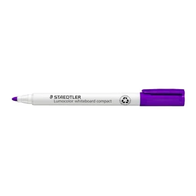 Image de Staedtler Lumocolor 341 Marqueur Compact Effaçable À Sec Pointe Ogive 1 2 Mm Violet