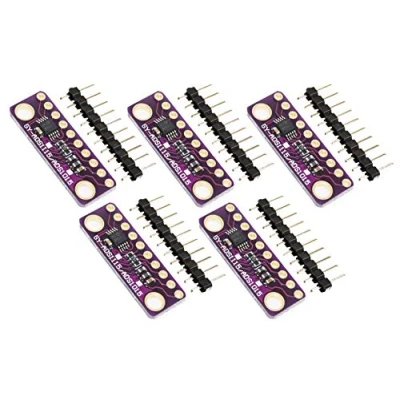 Image de TECNOIOT 5pcs I2C ADS1015 12 bit Precision ADC 4 Channel Converter Module Development Board with Programmable Gain Amplifier
