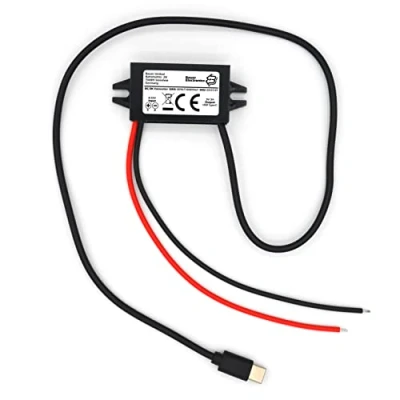Image de Bauer Electronics DC 8V 32V à 5V Convertisseur de tension USB type C 3A 15W 12V converter adaptateur secteur 24V alimentation transformateur stepdown buck