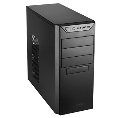 Image de Boîtier Moyen Tour ATX Value Solution VSK4000B U3/U2, Noir