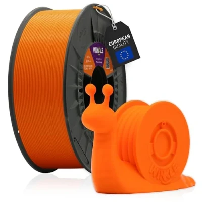 Image de WINKLE Filament PLA HD 1.75mm Orange Nemo pour Impression 3D, Bobine 1kg, Imprimante Matériaux d&#039;impression Précision Dimensionnelle +/ 0.05mm, Facile à Imprimer