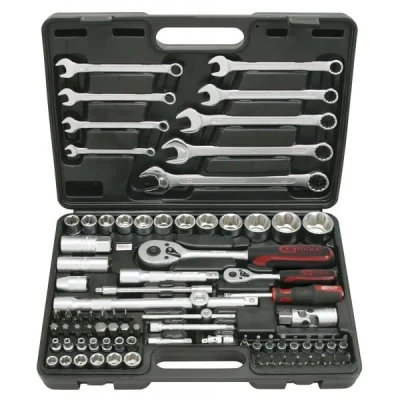 Image de Coffret de douilles 82 pcs KSTOOLS F6 1/4&#039;&#039; 1/2&#039;&#039; CHROMEmat