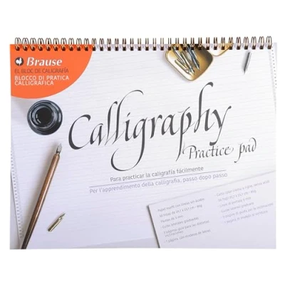 Image de Exacompta 96451SB Bloc de calligraphie d&#039;apprentissage ESP/IT A4 Crème