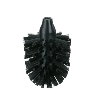 Image de kela 20162 Tête de Rechange pour Brosse WC, Noir, 12,5cm 8cmØ