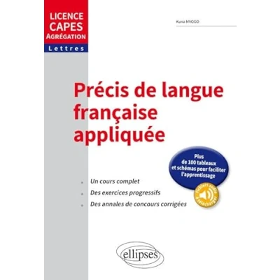 Image de Précis de langue française appliquée: Licence, CAPES, AGREG