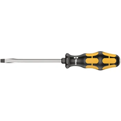 Image de Wera 05018266001 932 A Tournevis pour Vis à fente, 1.2 x 7.0 125 mm, Noir/jaune