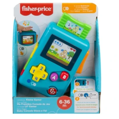Image de Console de jeu Fisher Price Gameboy Junior Bleu 10 x 18 cm