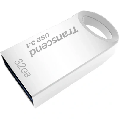 Image de Transcend JetFlash 710 lecteur USB flash 32 Go Type A 3.2 Gen 1 (3.1 1) Argent Neuf