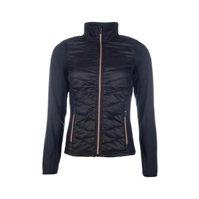 Image de HKM Veste Prag Nylon Noir/Or rose EU 176
