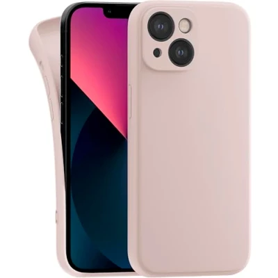 Image de MyGadget Coque Compatible avec Apple iPhone 13 Case TPU Souple &amp; Soft Cover Protection Extra Fine Légère Étui Coloré Anti Choc et Rayures Rose