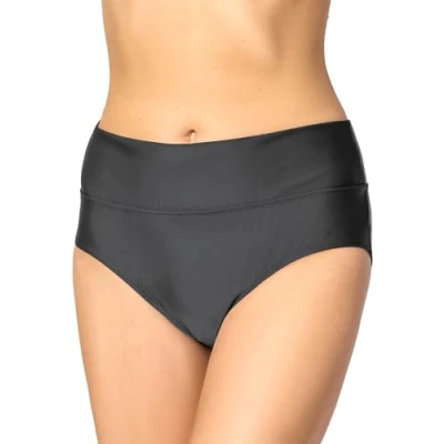 Image de Merry Style Bas DE Bikini pour Femmes Plage et Piscine, Mode Bain Estivale Femme Caleçon Culotte Maillot MSVR5 (Graphite (9154), FR 44 = 42)