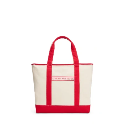 Image de Tommy Hilfiger Summer TOTE Unisex Cabas, Taille: One Size, Red