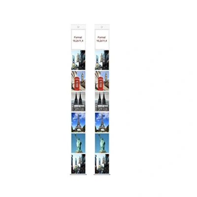 Image de trendfinding 2 porte photos muraux format portrait 7 photos/images/cartes chacun C6/11,4 x 16,2 cm