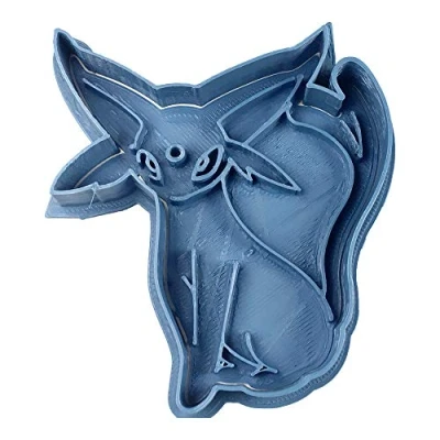 Image de Cuticuter Espeon Pokemon Moule de Biscuit, Bleu, 8 x 7 1.5 cm