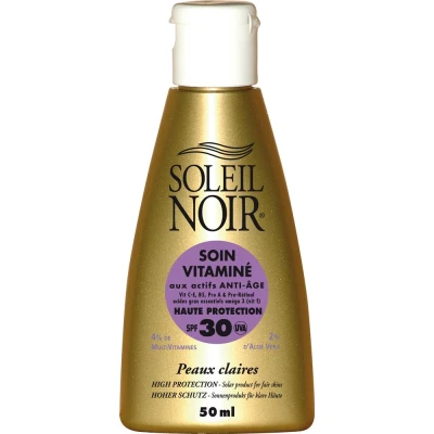 Image de Soleil Noir Soin Vitaminé SPF30 50ml