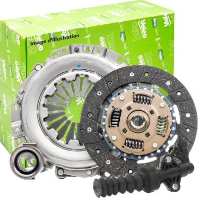 Image de VALEO 844100 Kit d&#039;Embrayage avec butée de débrayage, cylindre récepteur d&#039;embrayage, Aucun outillage spécialisé nécessaire pour le montage 220
