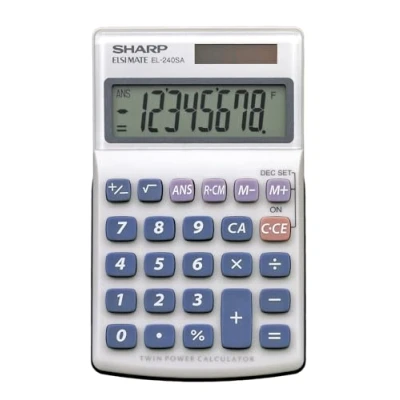 Image de SHARP Handy Calculator EL240SAB