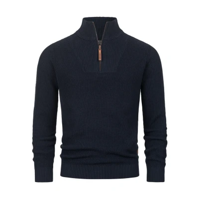 Image de Indicode Jeans Inyassip Pullover, Homme, Taille: Small, Navy