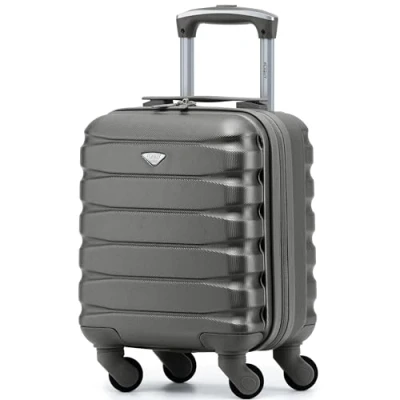 Image de Flight Knight Valises Rigides Legeres en Abs A 4 Roues Cabine Bagage Main Approuve pour Plus De 100 Compagnies Aeriennes, Y Compris Easyjet Et Taille Maximale Vueling Wizz Air 40x30x20cm