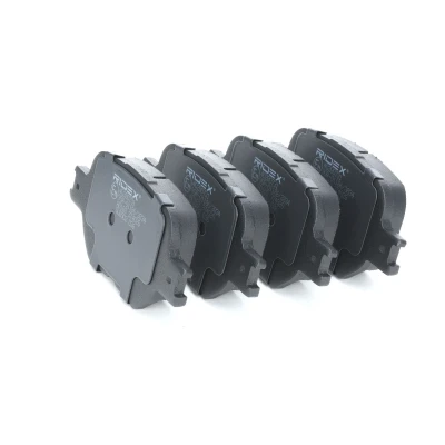 Image de RIDEX 402B0731 Jeu de plaquettes frein Essieu avant contact signal d&#039;usure exclu TOYOTA: Celica VII Coupe, Corolla IX 3/5 portes, Verso