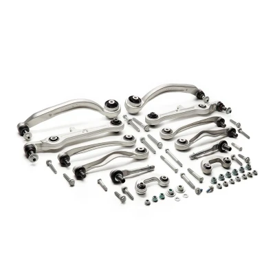 Image de febi BILSTEIN 39404 Jeu de bras, suspension roue Essieu Avant gauche, droit avec bielle/barre poussée Plus AUDI: A6 C6