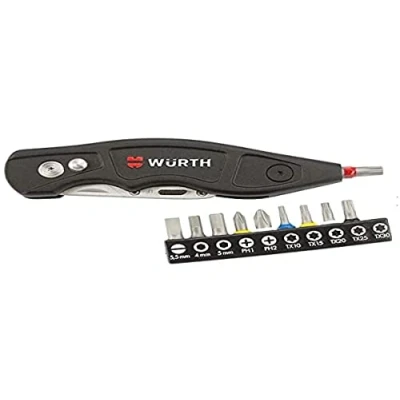 Image de Wurth 071566 516 Set avec Couteau à Lame trapézoïdale