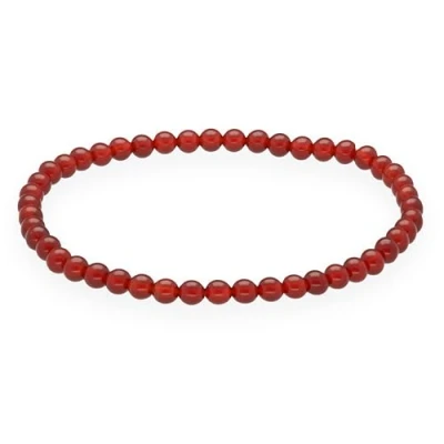 Image de Lebensquelle Plus Mini Bracelet à boules 4 5 mm en pierres précieuses de qualité supérieure, Eine Grösse, Pierre précieuse, cristal roche