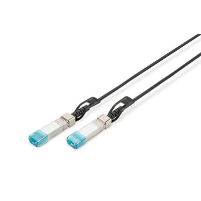 Image de DIGITUS SFP+ DAC Cable 10 Gbit/s compatible HP &amp; HPE câble réseau 5 m Direct Attach Copper AWG30 Twinax noir