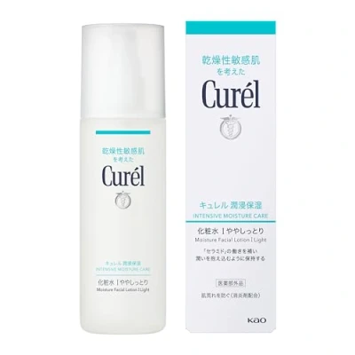 Image de KAO Curel Lotion I Légèrement Hydratante 150 ml (Quasi drogue) Soin du visage hydratant Quantité recommandée par utilisation: 3 à 4 pompes Durée d&#039;utilisation approximative: de
