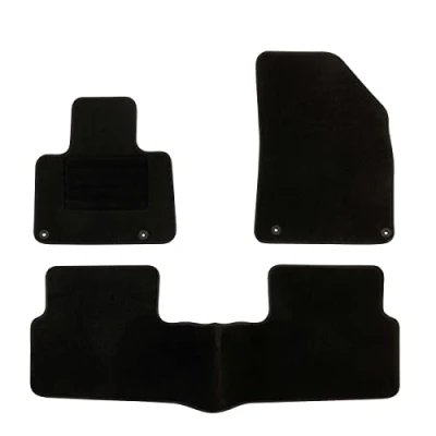 Image de DBS Tapis de Voiture sur Mesure pour C5 (2008 à 2014) 3 pièces Sol antidérapant Automobile Moquette Classic