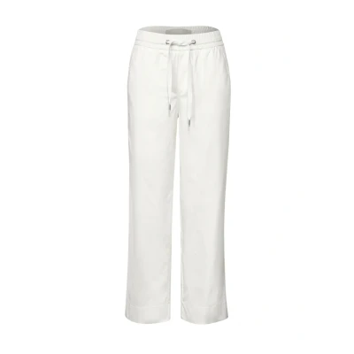 Image de Street One Straight LEG Pantalon de survêtement, Femme, Taille: 46x28, Weiß