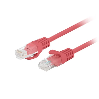 Image de Lanberg PCU6 20CC 0100 R câble de réseau Rouge 1 m Cat6 U/UTP (UTP) Neuf