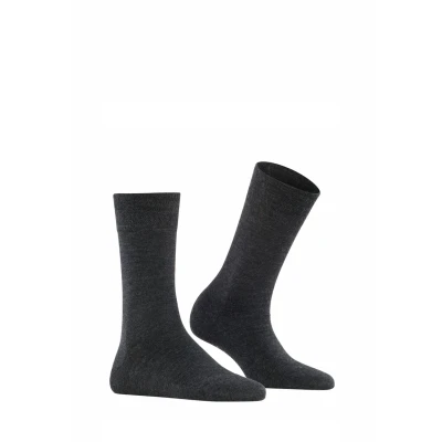 Image de FALKE Sensitive Berlin W SO laine coton non comprimantes 1 paire, Chaussettes Femme, Bleu (Imperial 6065) nouveau écologique, 35 38