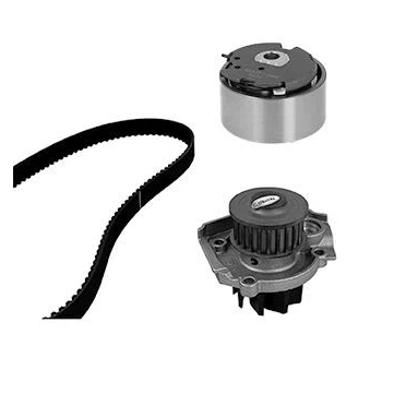Image de Pompe à eau + kit de courroie distribution METELLI 30 1030 3
