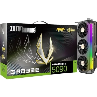 Image de Zotac GAMING GeForce RTX 5090 AMP Extreme INFINITY NVIDIA 32 Go GDDR7 Neuf