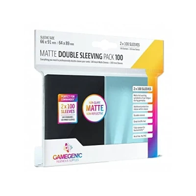 Image de Gamegenic , Matte Double Sleeve Pack 100