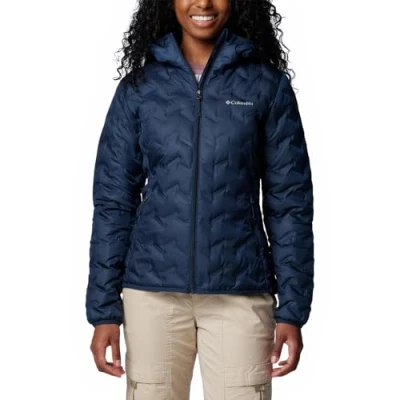 Image de Columbia Delta RIDGE II Hooded Jacket Doudoune, Femme, Taille: XL, Collegiate navy