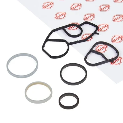 Image de ELRING 747.080 Kit de joints, radiateur d&#039;huile PEUGEOT: 206 SW, 307 Break, 207 3/5 portes, CITROËN: DS3 3 Xsara Picasso, C4 Picasso 1