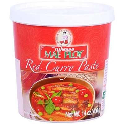 Image de Mae Ploy Thai Red Curry Paste 14 ounce per jar by [Foods]