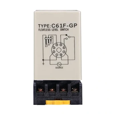 Image de Interrupteur de Niveau sans Flotteur,C61F GP a Flotteur Contrôleur commutateur avec Base AC50/60Hz C61F Pompe