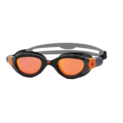 Image de Zoggs Unisex Predator Flex Titanium Regular Fit Schwimmbrille für Erwachsene (1er Pack)