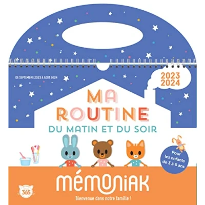 Image de Ma routine du matin et soir Mémoniak, je deviens autonome ! Année scolaire 2024