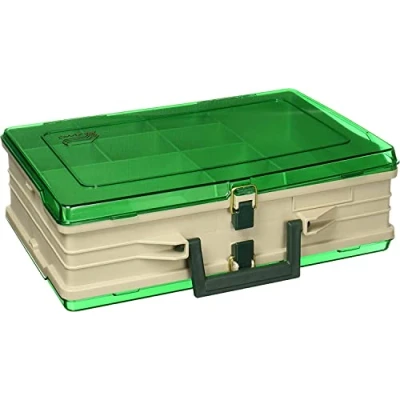 Image de PLANO Sac double face XL, boîte de rangement pour matériel pêche, compacte, parfaite ranger leurres, appâts durs, souples et autres articles pêche